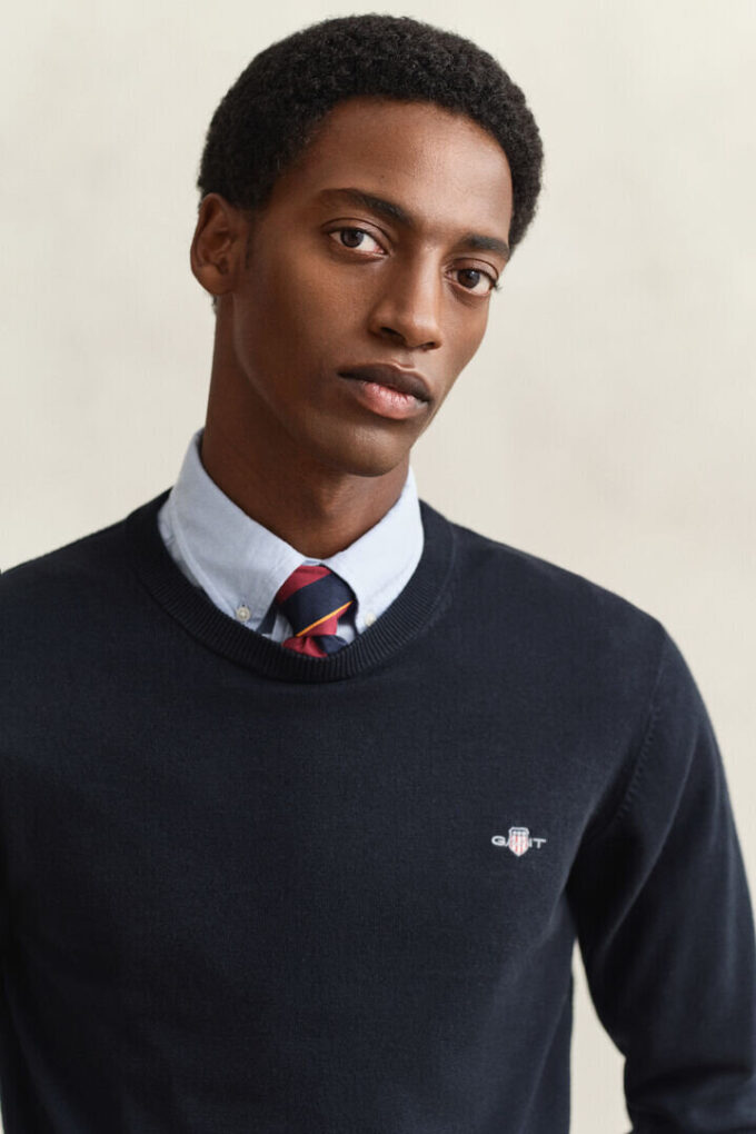 Cotton Crew Neck Sweater Cotton Crew Neck Sweater