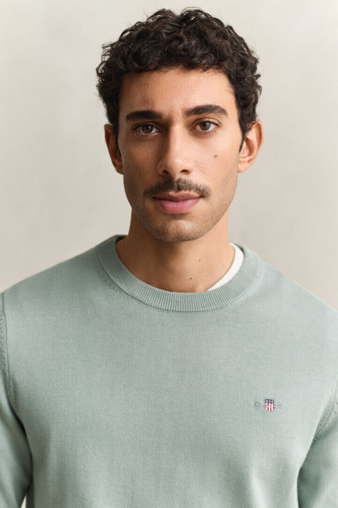 Cotton Crew Neck Sweater Cotton Crew Neck Sweater