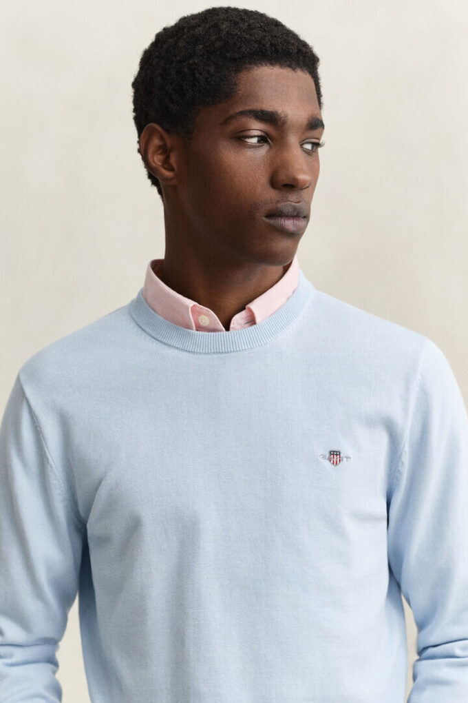 Cotton Crew Neck Sweater Cotton Crew Neck Sweater
