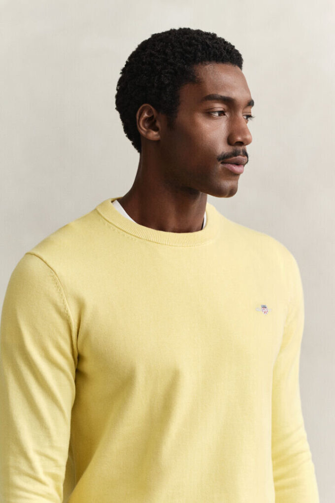 Cotton Crew Neck Sweater Cotton Crew Neck Sweater