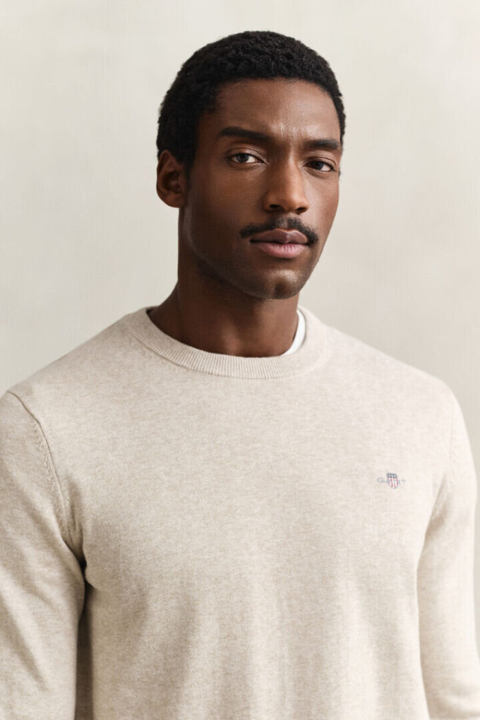 Cotton Crew Neck Sweater Cotton Crew Neck Sweater