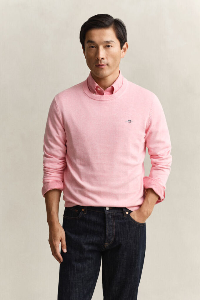 Cotton Crew Neck Sweater Cotton Crew Neck Sweater
