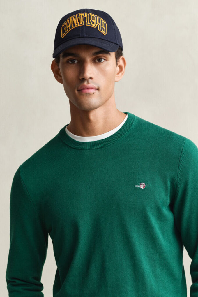 Cotton Crew Neck Sweater Cotton Crew Neck Sweater