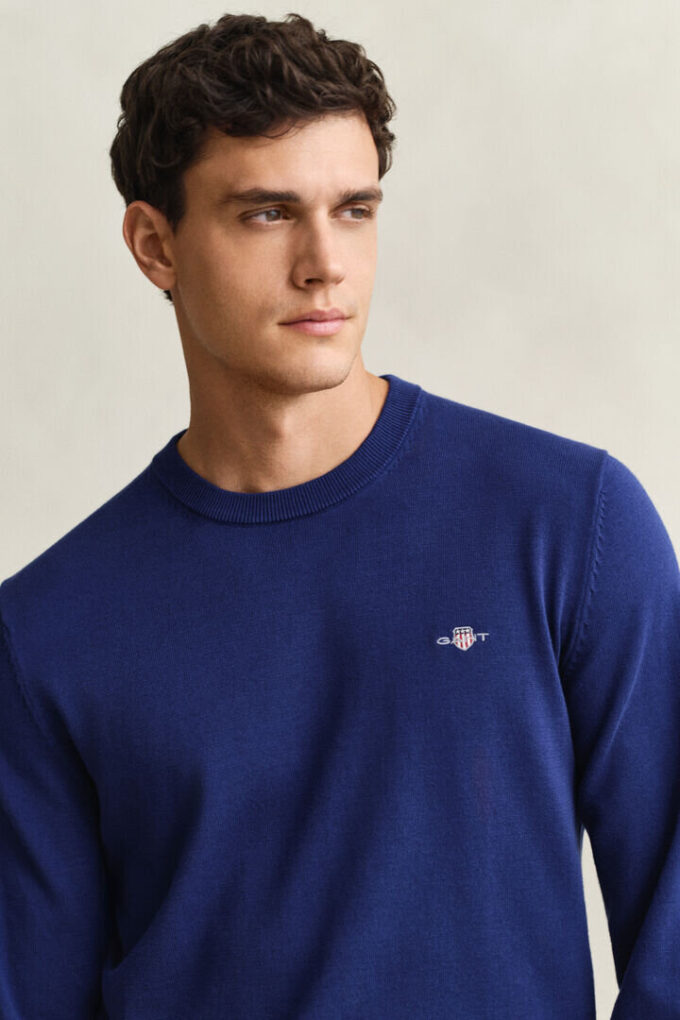 Cotton Crew Neck Sweater Cotton Crew Neck Sweater