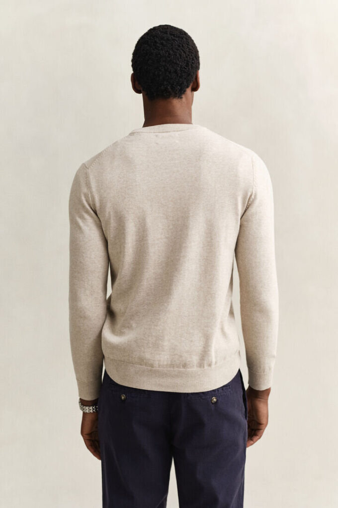 Cotton Crew Neck Sweater Cotton Crew Neck Sweater