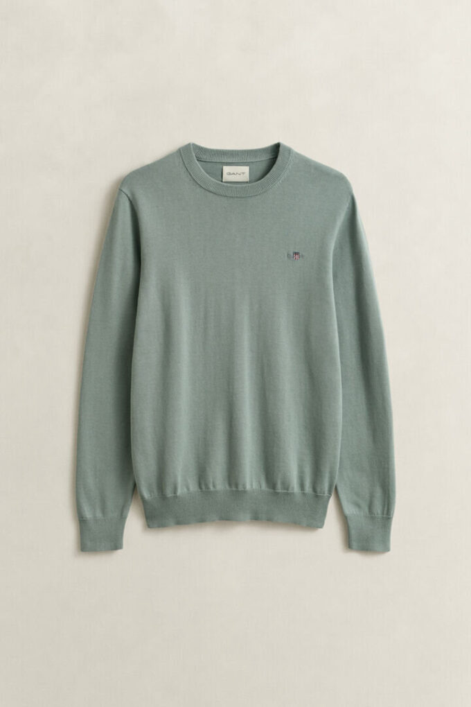 Cotton Crew Neck Sweater Cotton Crew Neck Sweater