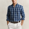 Cotton Linen Checked Shirt Cotton Linen Checked Shirt