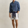 Cotton Linen Checked Shirt Cotton Linen Checked Shirt