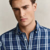 Cotton Linen Checked Shirt Cotton Linen Checked Shirt