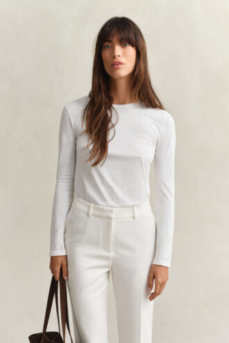 Cotton Long Sleeve T-Shirt