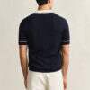 Cotton Modal Polo Sweater Cotton Modal Polo Sweater
