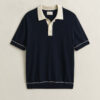 Cotton Modal Polo Sweater Cotton Modal Polo Sweater