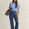 Cotton Short Sleeve Sweater Cotton Short Sleeve Sweater