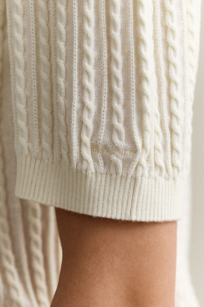 Cotton Short Sleeve Sweater Cotton Short Sleeve Sweater