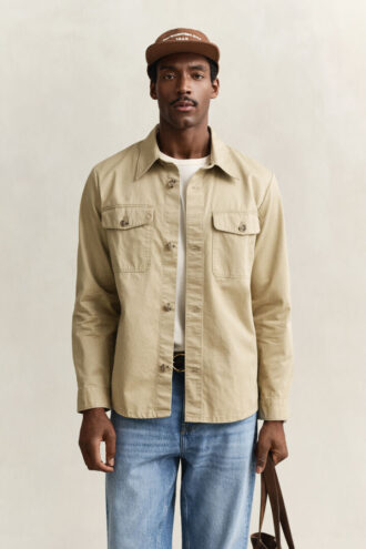 Cotton Twill Overshirt Cotton Twill Overshirt