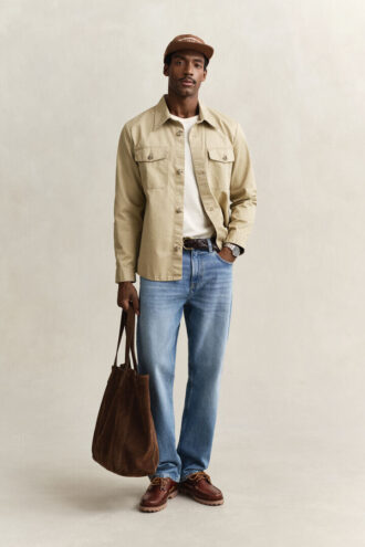 Cotton Twill Overshirt Cotton Twill Overshirt