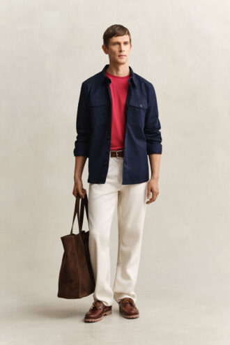 Cotton Twill Overshirt Cotton Twill Overshirt