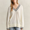 Cotton V-Neck Sweater Cotton V-Neck Sweater