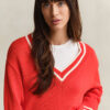 Cotton V-Neck Sweater Cotton V-Neck Sweater