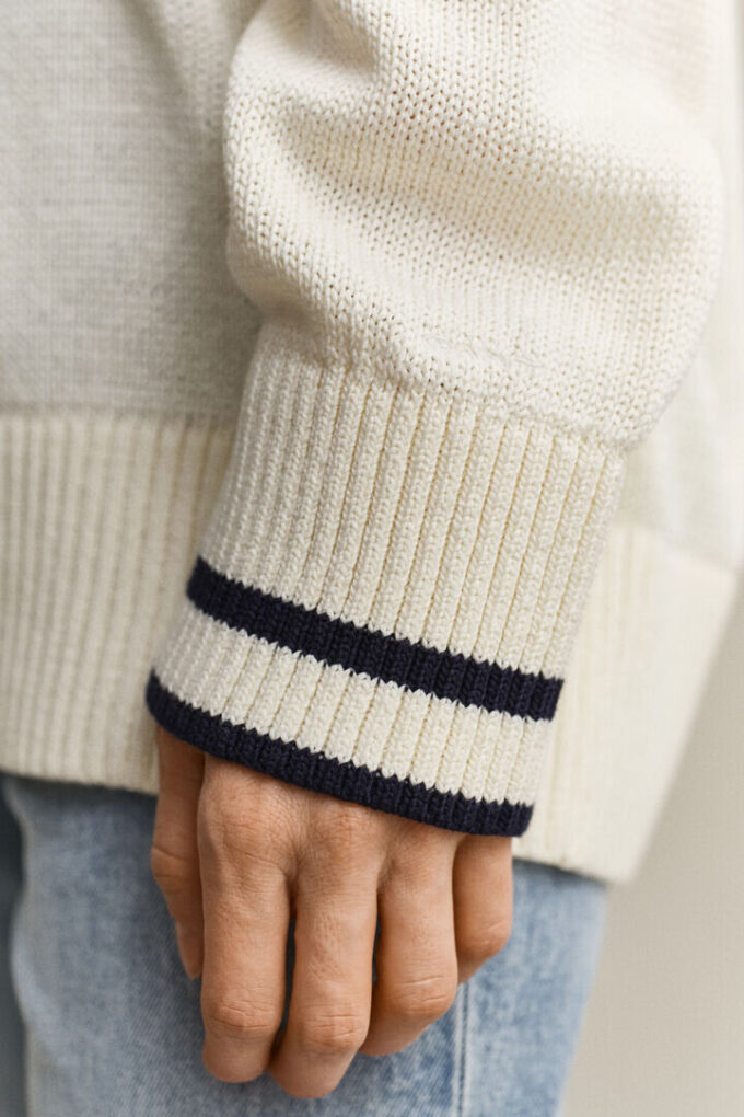 Cotton V-Neck Sweater Cotton V-Neck Sweater