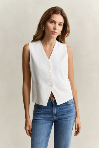 Crepe Vest