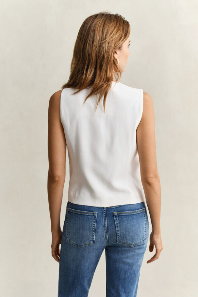 Crepe Vest Crepe Vest