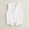 Crepe Vest Crepe Vest