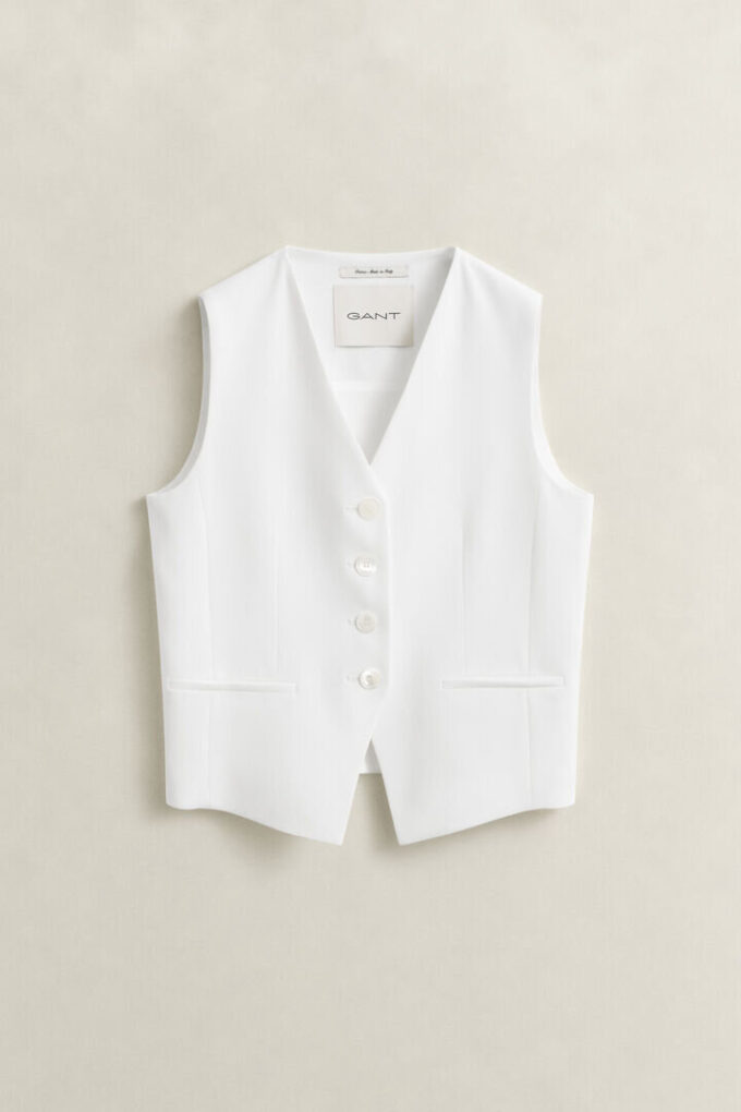 Crepe Vest Crepe Vest