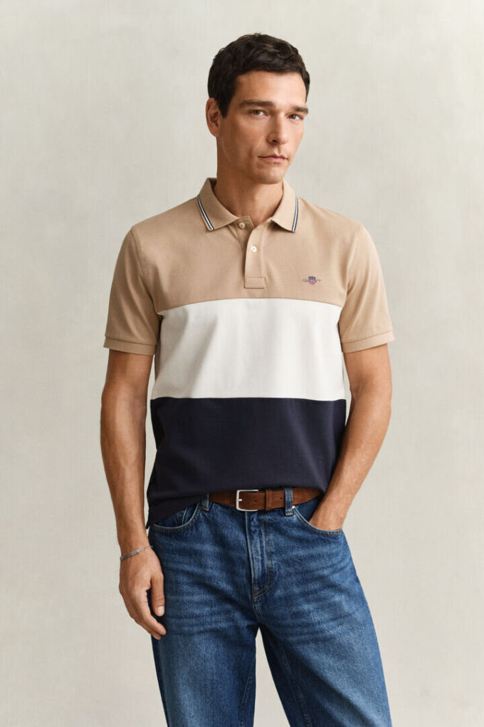 Cut-And-Sewn Polo Shirt Cut-And-Sewn Polo Shirt