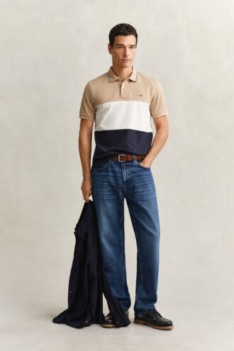 Cut-And-Sewn Polo Shirt