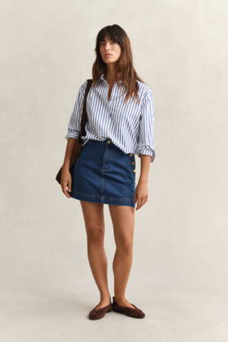 Denim Mini Skirt