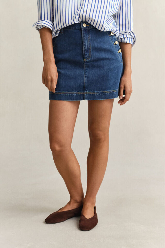 Denim Mini Skirt Denim Mini Skirt