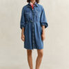 Denim Shirt Dress