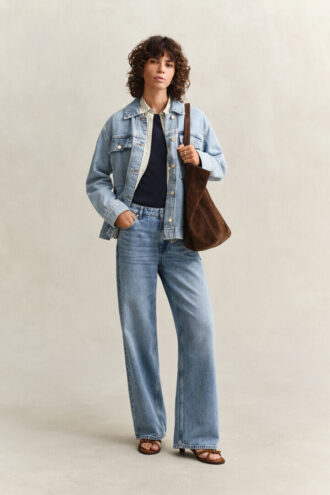 Denim Tie Jacket
