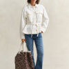 Denim Tie Jacket Denim Tie Jacket