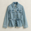 Denim Tie Jacket Denim Tie Jacket