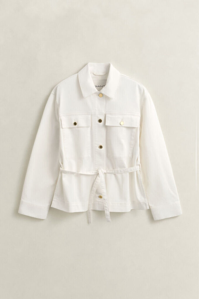 Denim Tie Jacket Denim Tie Jacket