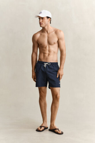 Dot Print Swim Shorts