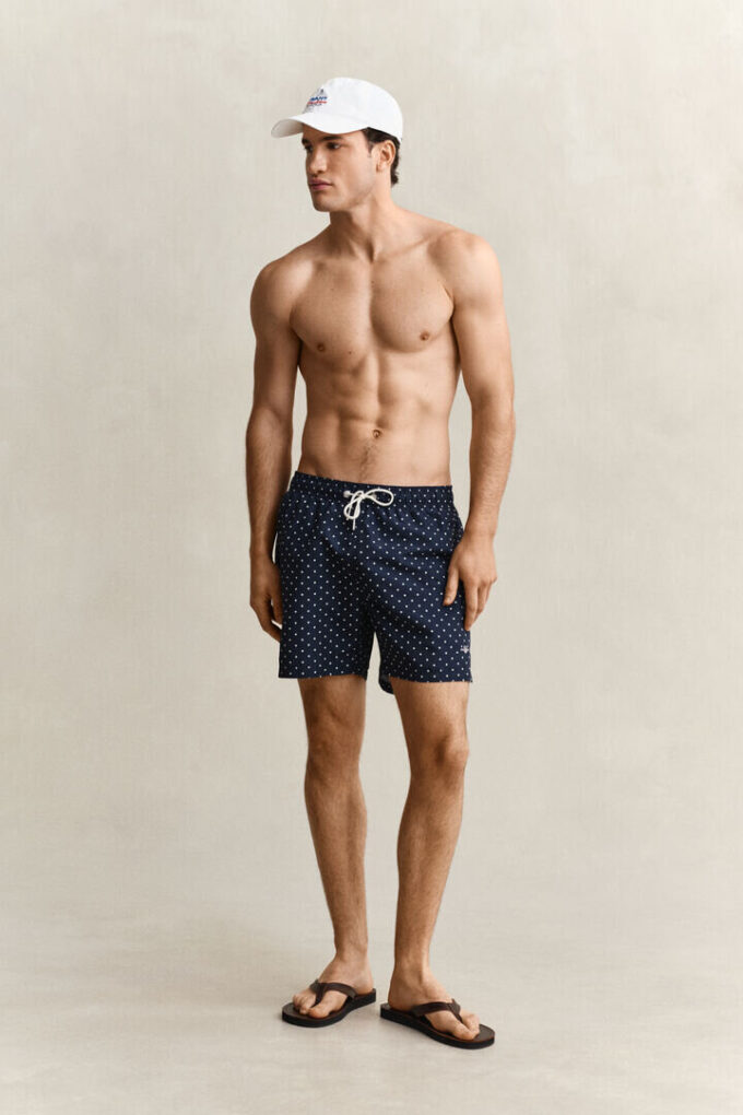 Dot Print Swim Shorts Dot Print Swim Shorts