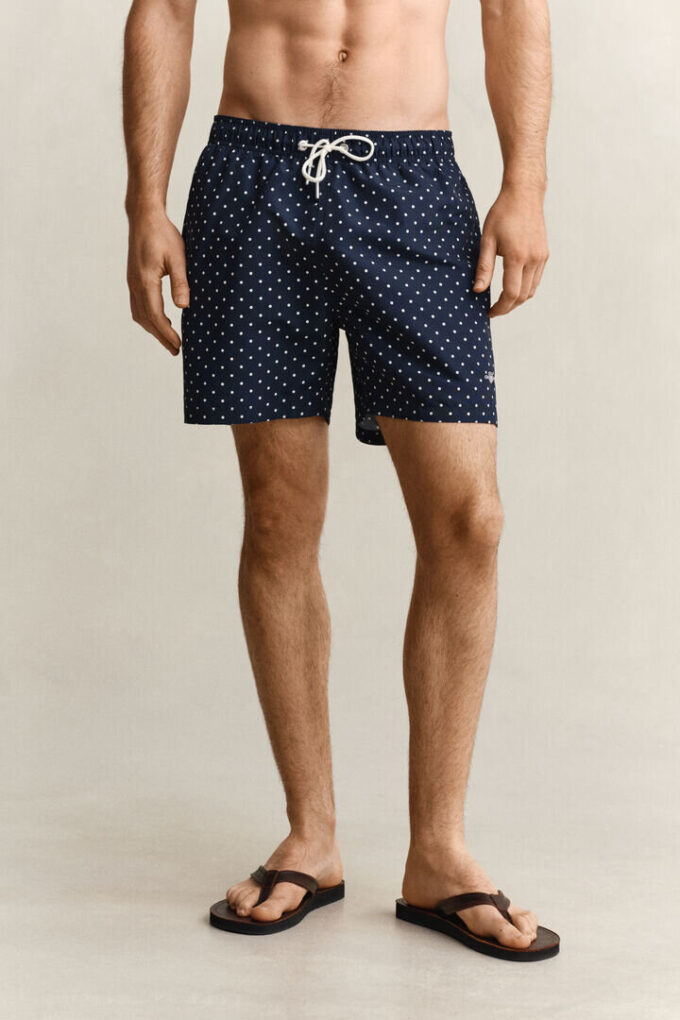 Dot Print Swim Shorts Dot Print Swim Shorts