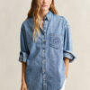 Embroidered Denim Shirt Embroidered Denim Shirt
