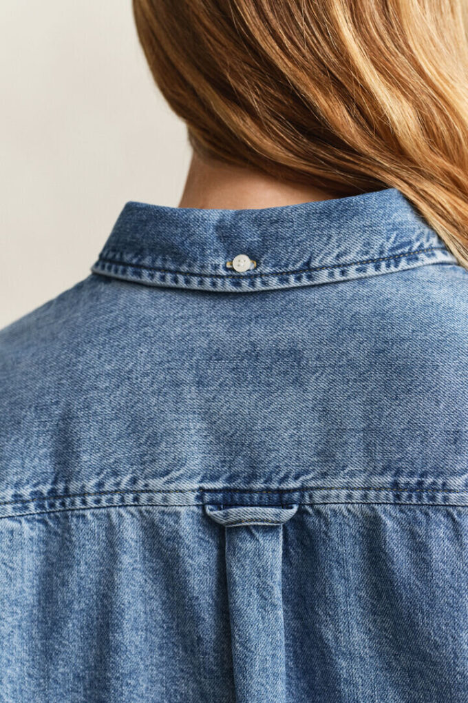 Embroidered Denim Shirt Embroidered Denim Shirt