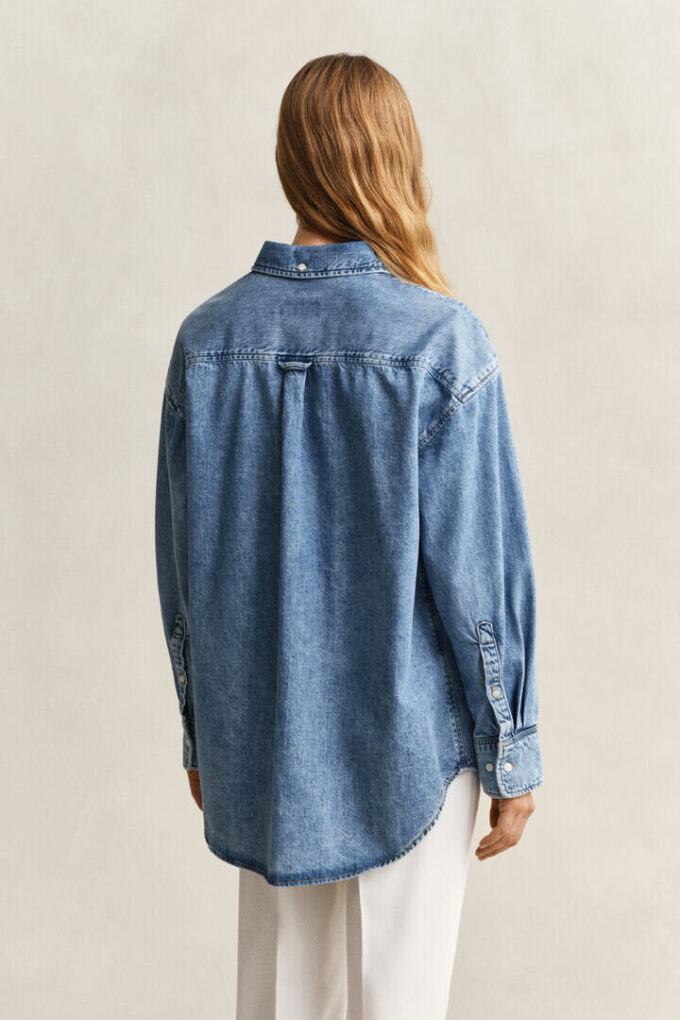 Embroidered Denim Shirt Embroidered Denim Shirt