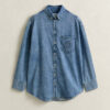 Embroidered Denim Shirt Embroidered Denim Shirt