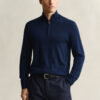 Extra Fine Merino Wool Half-Zip Sweater Extra Fine Merino Wool Half-Zip Sweater