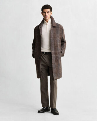 Extra Fine Merino Wool Half-Zip Sweater
