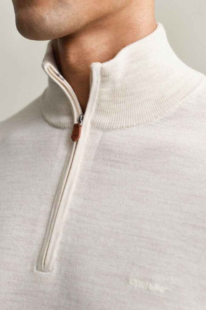 Extra Fine Merino Wool Half-Zip Sweater Extra Fine Merino Wool Half-Zip Sweater