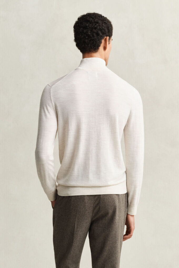 Extra Fine Merino Wool Half-Zip Sweater Extra Fine Merino Wool Half-Zip Sweater