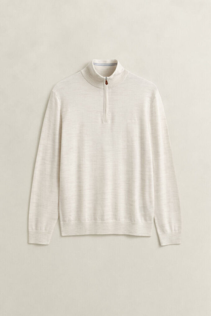 Extra Fine Merino Wool Half-Zip Sweater Extra Fine Merino Wool Half-Zip Sweater