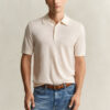 Extra Fine Merino Wool Short Sleeve Polo Sweater Extra Fine Merino Wool Short Sleeve Polo Sweater